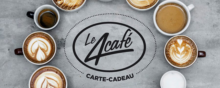 Carte cadeau Le 4 café